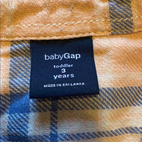 sold on Ⓜ️: Baby Gap Toddler Button Down sz 3T - Picture 2 of 4